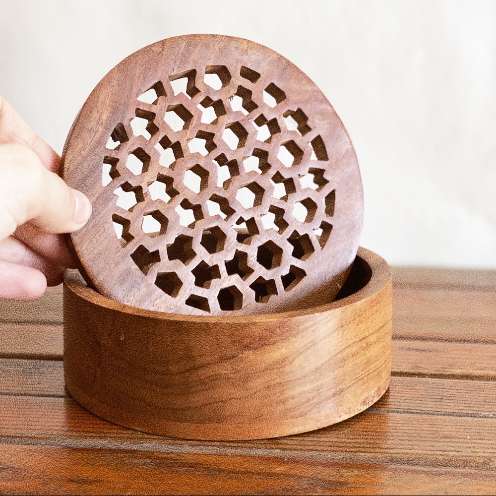 Vintage Wooden Stash Box